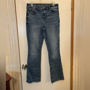 American Eagle Outfitters Blue Flare Jeans